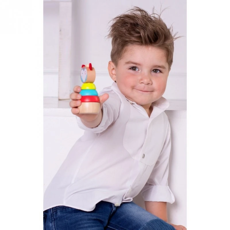 Дървена играчка за низане, Lucy&Leo, Мишле